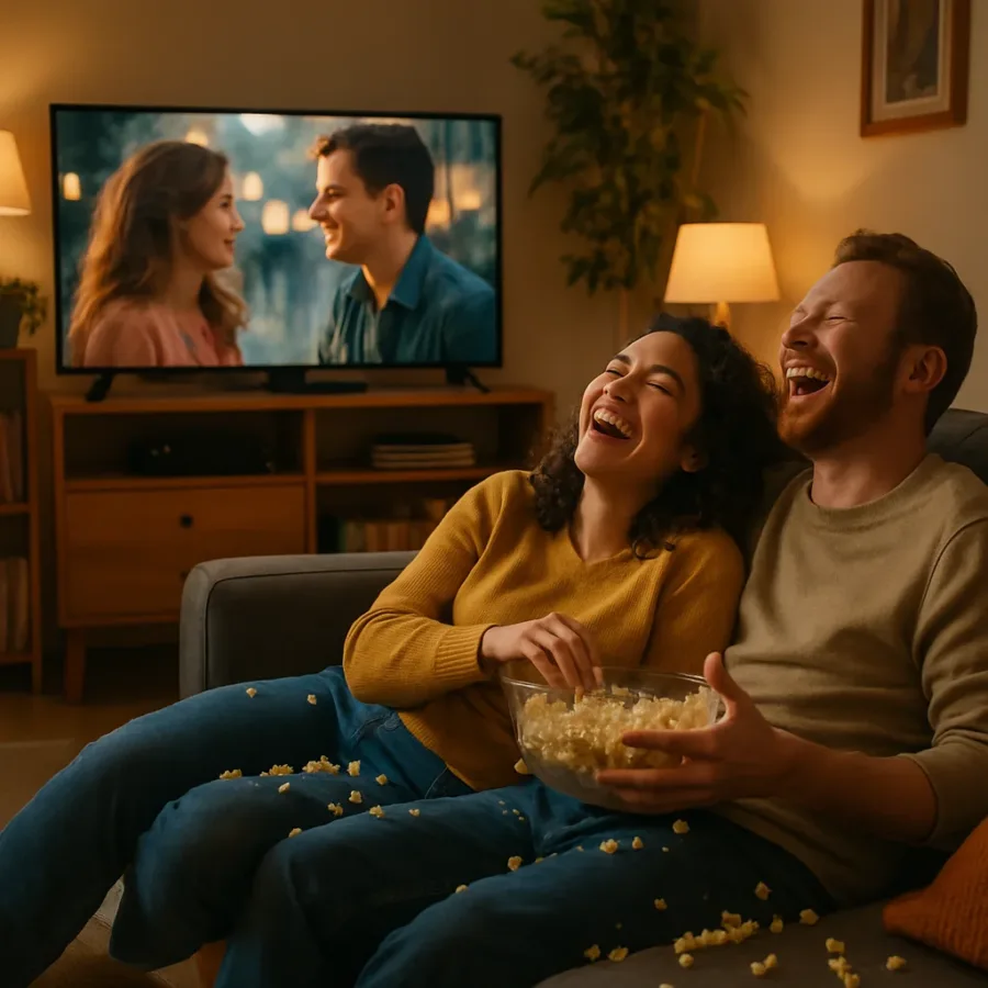 Najlepsze filmy na wieczór we dwoje — komedia idealna na randkę