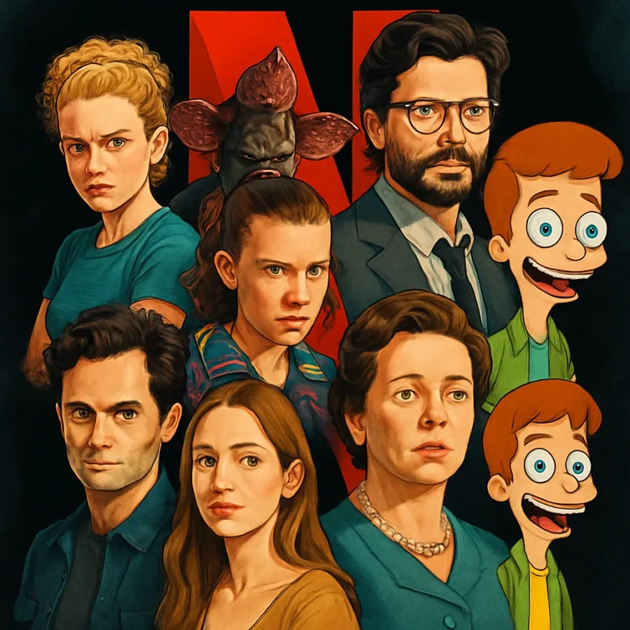 Najlepsze ciekawe seriale Netflix na długie wieczory